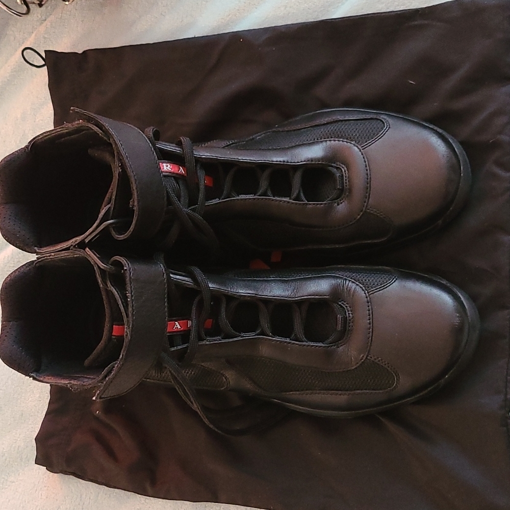 Prada high top men. 9 1/2